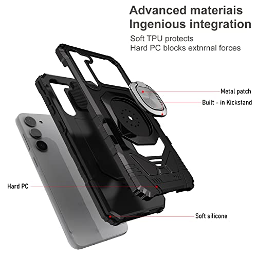 Coque de téléphone portable pour Samsung S25 FE robuste de qualité militaire