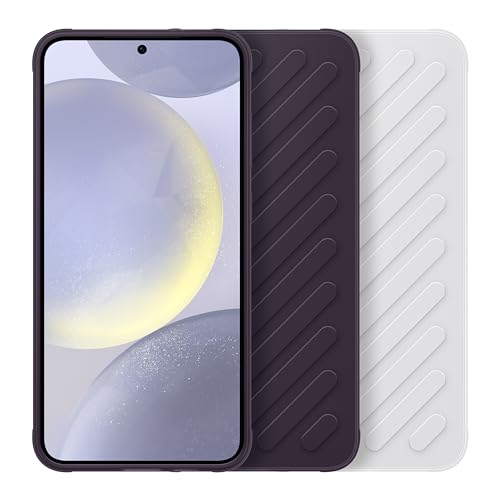 Image of SAMSUNG Galaxy S24+ Plus Shield Phone Case, Protective Cover with Rugged, Durable Design, Bump and Scratch Protection, US Version, GP-FPS926SACVW, Dark Violet