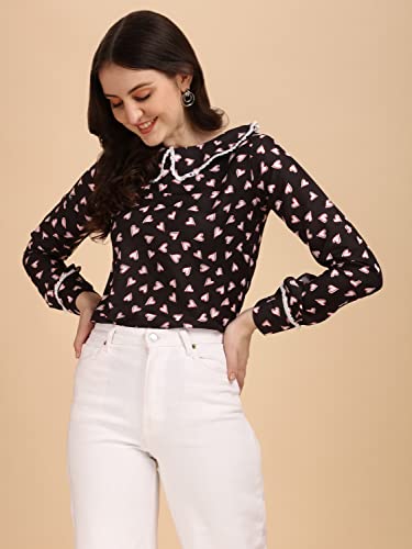 Image of Wedani Women's Floral Regular Fit Blouse