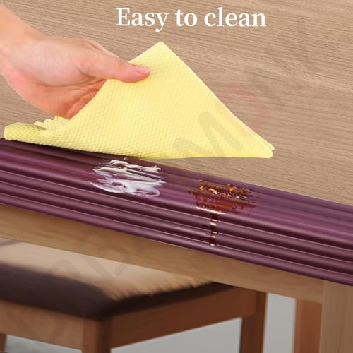 Image of Foam Strip for Flat Edge Protector | Flat Edge Guard Safety Strip | Baby Proof Corner Guard | Baby Protector for Safety in Floor (Brown, 2 Meter)