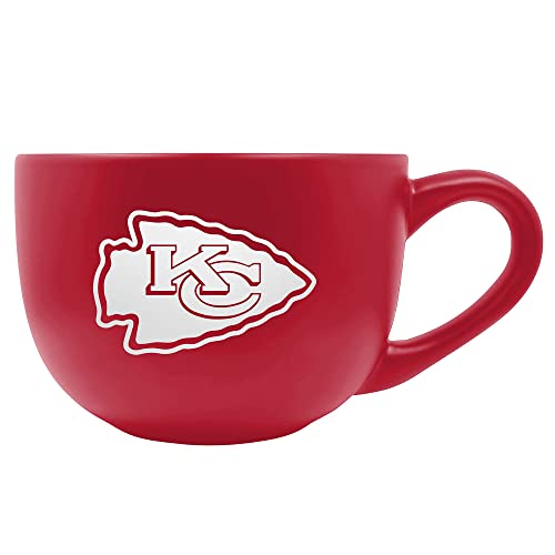 Great American Products Kansas City Chiefs 23Oz. Double Ceramic Mug #TOP13
