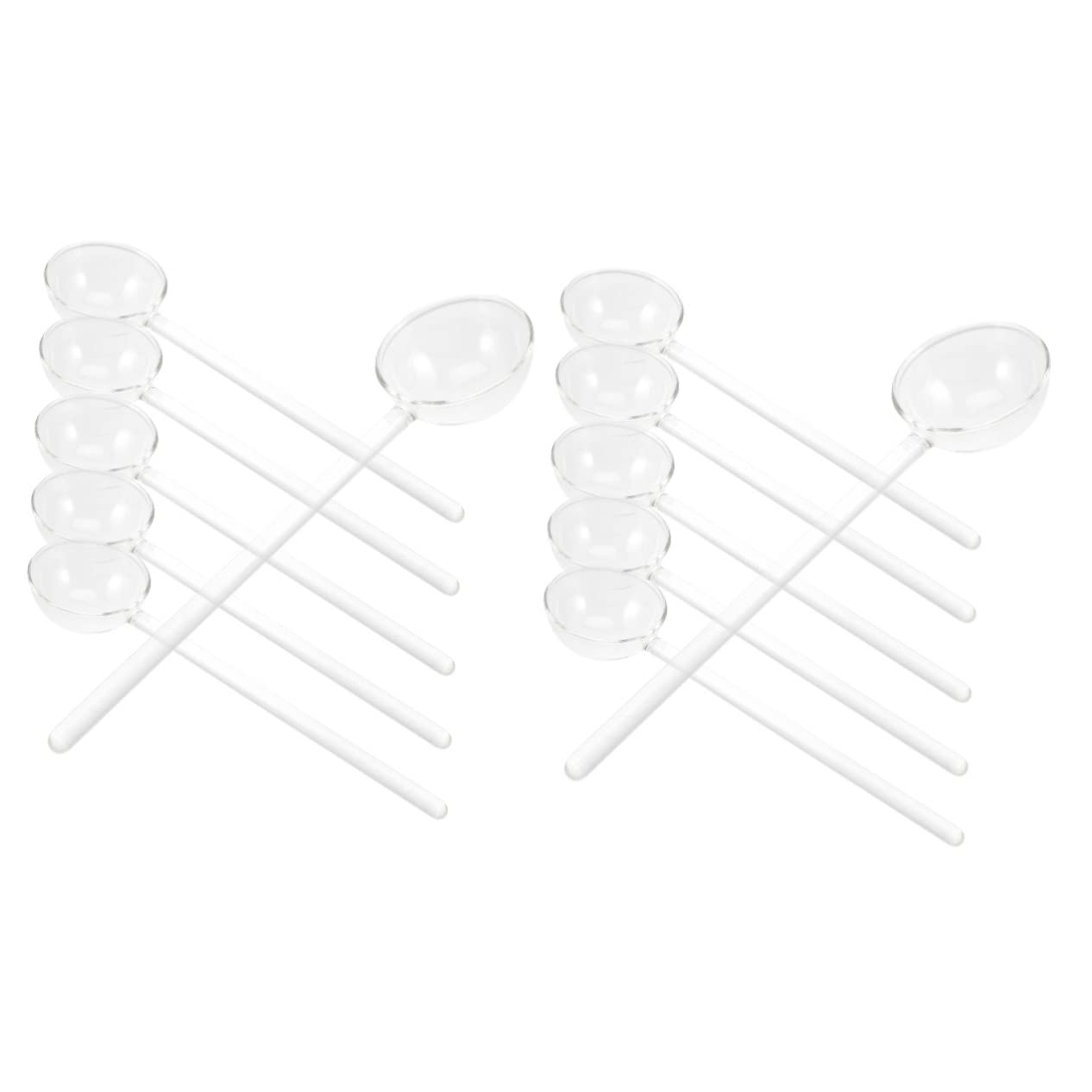 Cuillères résistantes à la chaleur STOBAZA lot de 12 pièces pour desserts de maison