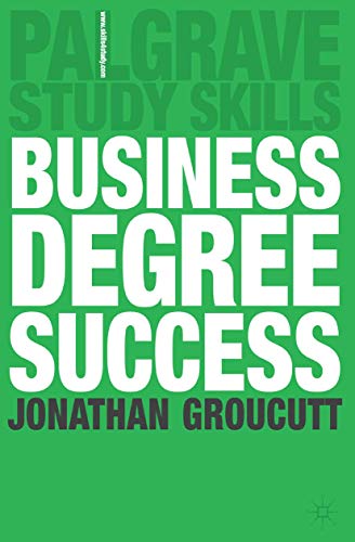Business Degree Success - Jonathan Groucutt Kartoniert (TB)