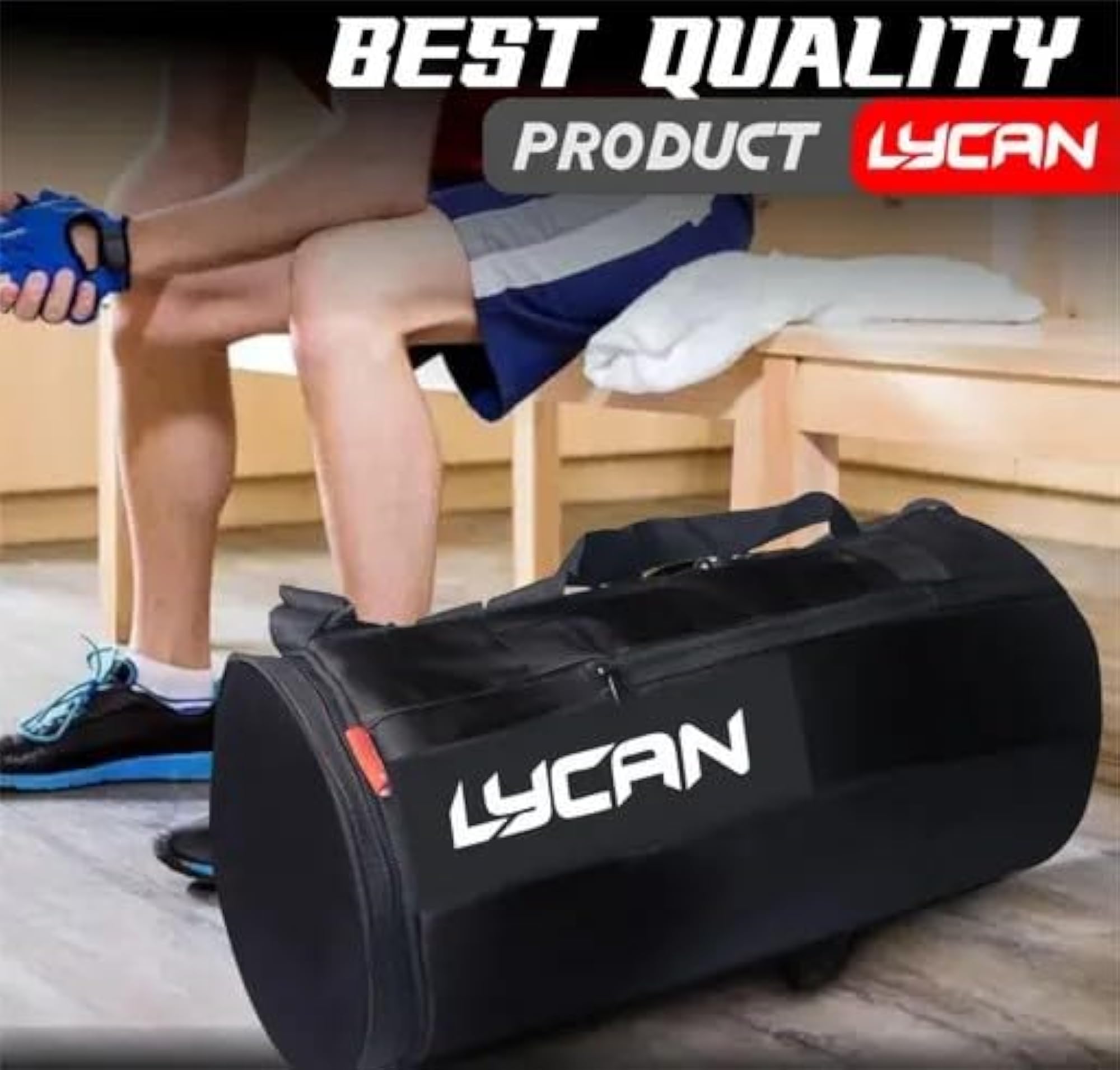 Multi-Pocket Duffle Bag for Sports & Daily Use