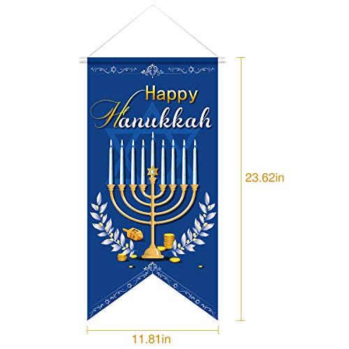 Blulu-Happy-Hanukkah-Banner-Chanukah-Decoration-Hanukkah-Door-Sign-Letter-Banner-Welcome-Banner-Hanging-Door-Sign-Gifts-for-Holiday-Party-Supplies-Jewish-Judaism-Synagogue-Home-Office-Decor Blulu Happy Hanukkah Banner Chanukah Decoration Hanukkah Door Sign Letter Banner Welcome Banner Hanging Door Sign Gifts for Holiday Party Supplies Jewish Judaism Synagogue Home Office Decor