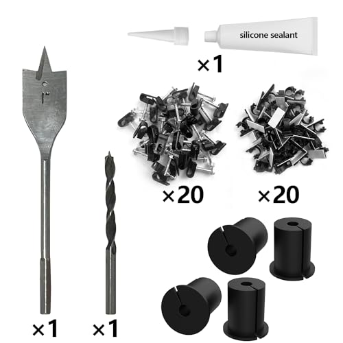 Kit de montaje de cable para kit Ethernet Starlink y soporte de techo con pasacables 3