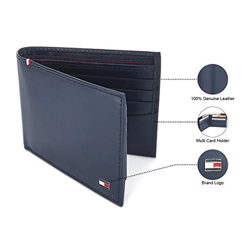 Tommy Hilfiger Navy Men's Wallet (8903496110494) 7 41ChsrarY5L