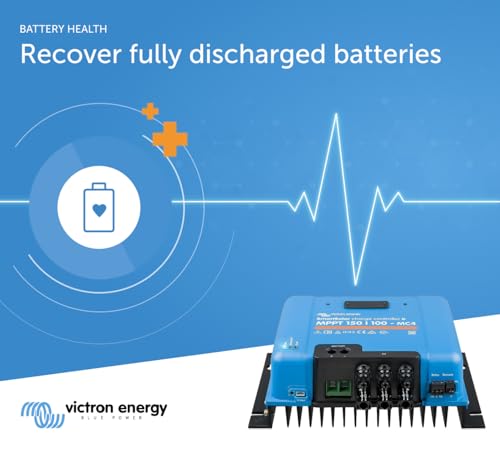 image for Victron Energy SmartSolar MPPT MC4 Compatible Solar Charge Controller 