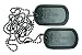 Custom Embossed Black Special Forces Military Army Ranger Navy Seals Dog Tags