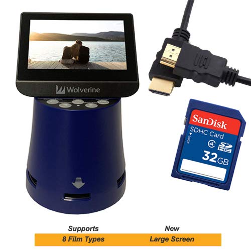 image for Wolverine Titan 8-in-1 20MP High Resolution Film to Digital Converter 