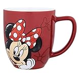 Disney Parks Minnie Mouse Portrait Face Ceramic Mug Cup NEW