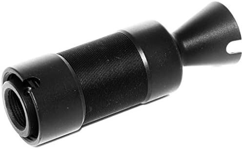 generica Airsoft Spare Parts CYMA AK74U Metal Compensator 14mm CCW Black