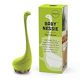OTOTO Baby Nessie Loose Leaf Tea Infuser (Green) - Dinosaur Tea Infuser Strainer with Steeping Spoon...
