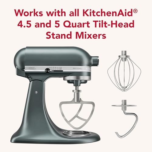 Image of KitchenAid Stainless 3-Pc Accessories for 4.5 /5-Qt Tilt-Head Stand Mixers