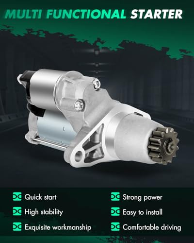 Image of SCITOO Starters New fit for Lexus ES300 2002-2003 3.0L ES330 2004-2006 ES350 2007-2015 3.5L RX330 2004-2006 3.3L RX350 2007-2009 3.5L for Scion TC 2005-2010 17825 19046 19047 19172 19316 19318