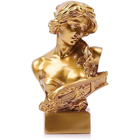 LCCCK 6" Gold Aphrodite Bust Statue Cover