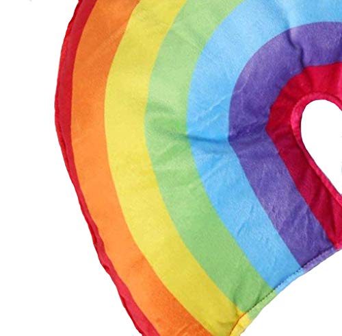 Rainbow Pillow | Rainbow Throw Pillows 16", Rainbow Plush, Rainbow Pillows For Girls, Rainbow Kids Pillow, Rainbow Decorative Pillows, Kids Rainbow, Colorful Kids Pillows, Rainbow Decor Kids #TOP1