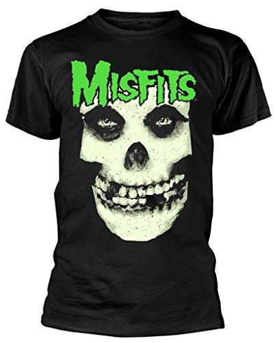 Générique Misfits 'Jurek Skull' (Black FnB Print Raz) T-Shirt (Large)