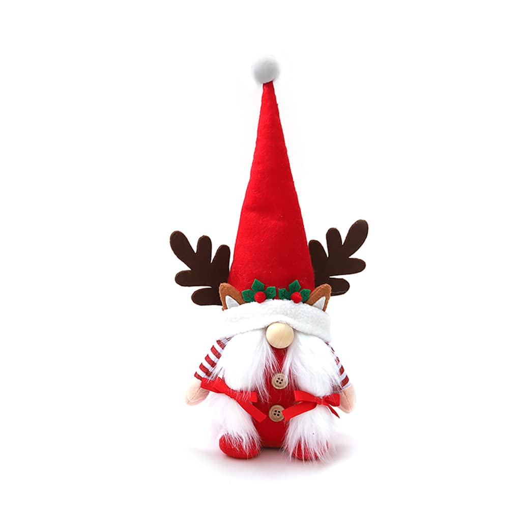 Buxuaaaa Type E Christmas Faceless For Doll Plush Dwarf Decoration Scandinavian Tomte Decors For Holiday New Yea Swedish Plush Dwarf Doll Figurines Holiday Presents