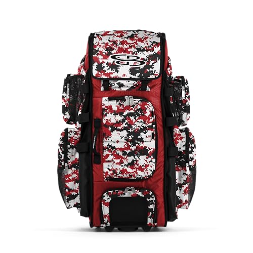 Boombah Rolling Superpack XL Digital Camo Red/Black