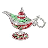 Complexe : le style rétro creux sculpté offre un look sophistiqué et complexe, une lampe charmante, des décorations de table de mariage