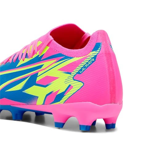 PUMA Unisex Match Energy Fg/Ag Fussballschuh, Leuchtend Rosa Gelb Alert Ultra Blue, 46.5 EU – Ansicht 3