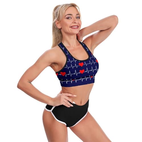 Women Summer Yoga Bras Racerback Athletic Vest Tops Shirts for Training4