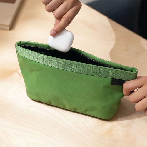 Image of DailyObjects Pivot Carry All Pouch for Men & Women | Storage Slip Pockets |Lightweight|Water Resistant|Portable| Recycled Nylon Zippered | Concealed Handles