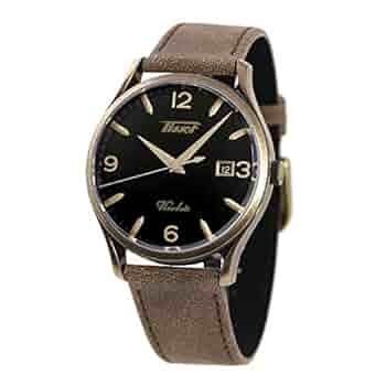 Amazon | [ティソ] TISSOT ヘリテージ ヴィソデイト 40mm メンズ