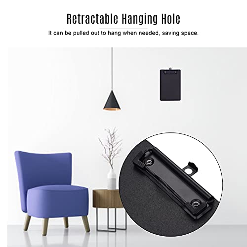 Staright A5 Tamanho Prancheta de Plástico Almofada de Escrita Placa Perfil Baixo Clipe Titular do Do