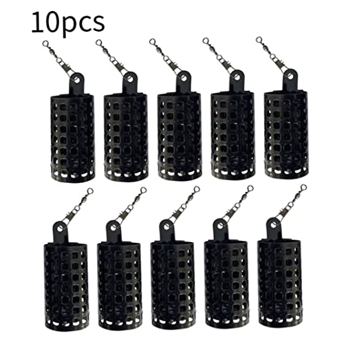 Visserij Lure kooi, vissersaskooi, metalen karpers vissen tackle feeder aas houder valmand vis tackle accessoires, 10 stcs 50 g - Image 8