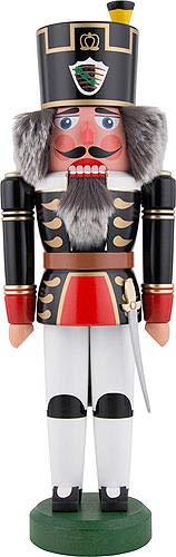 HoDreWa Legler Nussknacker Bergmann schwarz - 42 cm