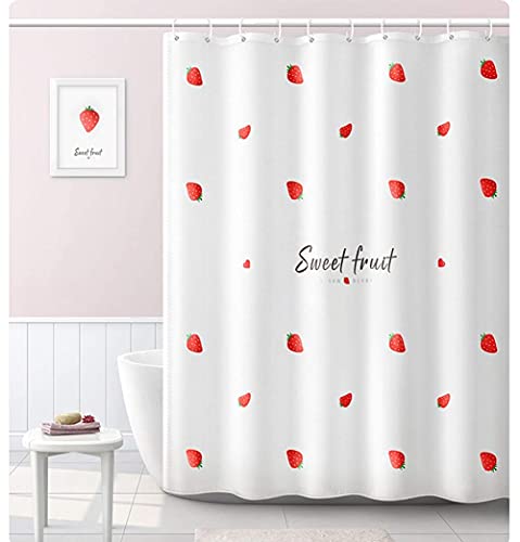 Rideau de douche long imperméable en polyester effet 3D cube d'eau - 3