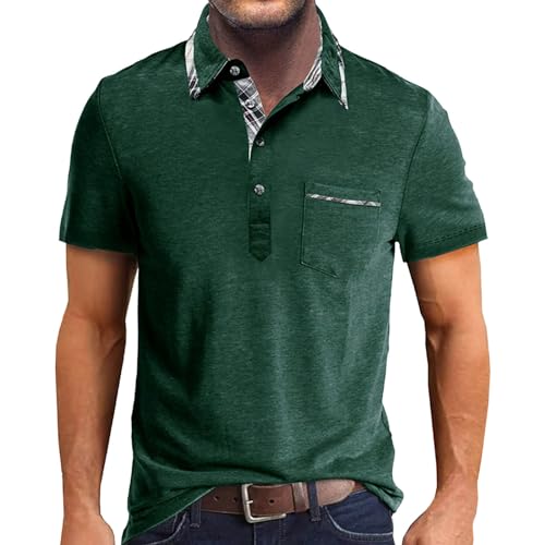 Polo homme manches courtes coupe ajustée respirant et fonctionnel