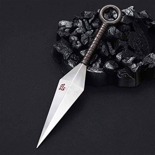 Larmuroki Full Size Metal Kunai, Comes With A Stand, Anime Figures Sword, 8.7" Action Figure Collection For Display & Cosplay, Nice Gift(Kw) #TOP3
