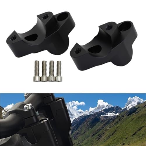 Soportes abrazadera elevadores manillar de moto aluminio para MT450 2