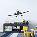 Vcnhln Adesivi murali per camerette Adesivi murali per aeroplani Adesivi per aeroplani Decorazioni per la casa Decalcomanie per camerette 47 x 120 cm