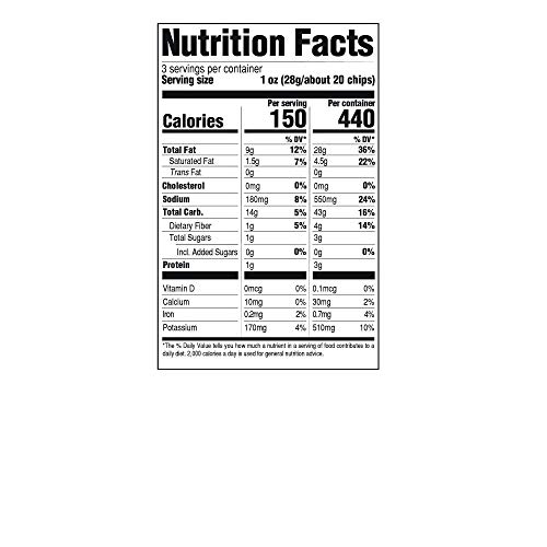 TGI Friday's, Potato Skins Snack Chips, Cheddar & Sour Cream, 3.0 oz. (6 Count)