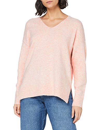 Vero Moda VMPLAZA LS V-Neck Long Blouse GA Boo Suter Pulver, Sepia...