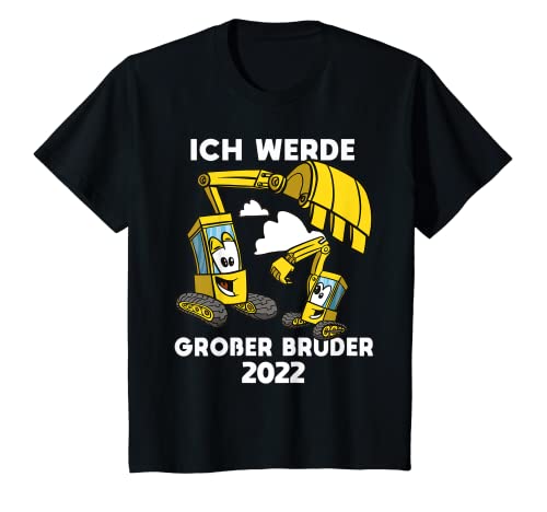Niños Gran Bruder 2022 - Excavadora de regalo para anuncio de nacimiento Camiseta