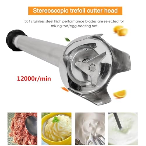 Using commercial immersion blender in pot for soup