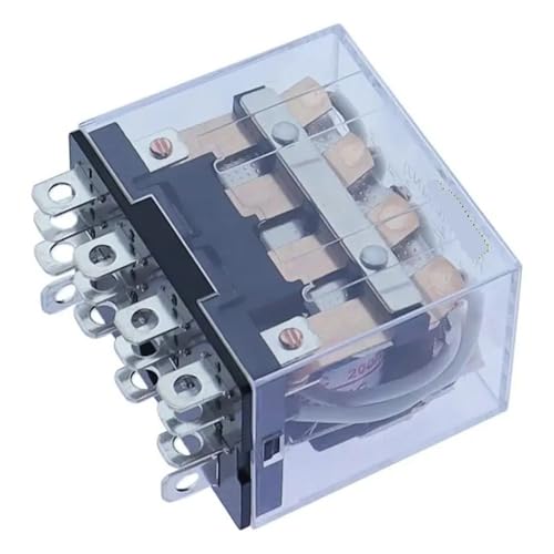 Relais intermédiaire AC 220V LY4NJ à 14 broches pour circuits électriques