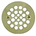 Jones Stephens 4-1/4" Satin Nickel Replacement Strainer with Screws