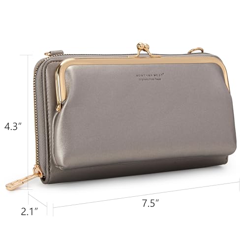 Image of Montana West Crossbody Cell Phone Purse for Women RFID Blocking Cellphone Wallet