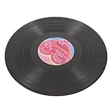 Décorations en vinyle – idéales pour une soirée disco, une fête à thème musique rétro, des événements scolaires, très chics et pleines d'ambiance vintage, décoration murale rétro