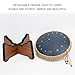 ZAICOLER Ethereal Drum Stand, Wooden Tongue Bracket Hand Pan Display Holder, Steel Handpan Stand with High Molecular Silicone Non Absorbent Layer, Ideal for 10 Inches Handpan (Small Size)
