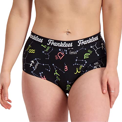 Hipster taille haute pour femme sous-vêtements en coton doux confort