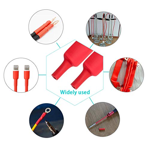 Gaine thermorétractable 3:1 d'une isolation supérieure à double paroi adhésive rouge - 6