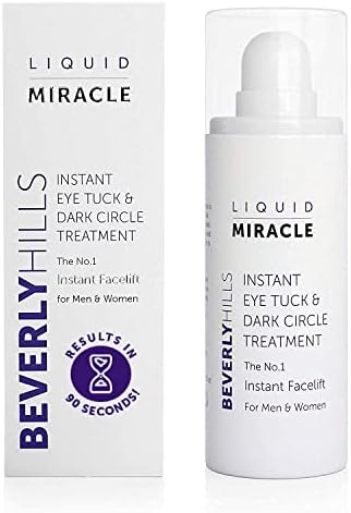 Beverly Hills Instant Facelift Anti Aging Eye Serum Treatment for Dark Circles, Puffy Eyes, Wrinkles, Under Eye Bags, Fine Lines, and Crows Feet that Works Within 90 Seconds | 30mL (120 Days Supply)