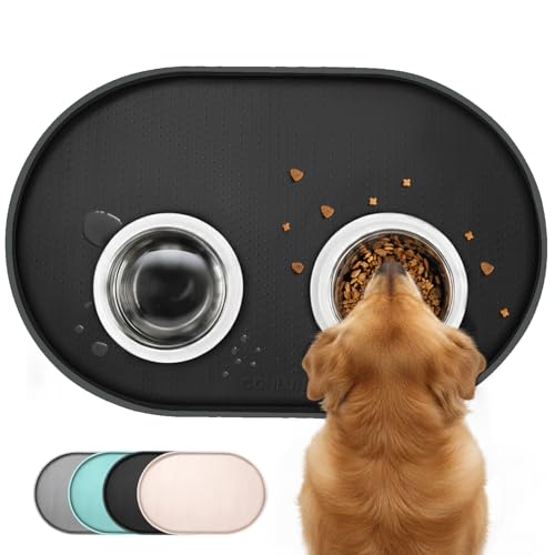 Conlun Napfunterlage Hund,1,2cm Hohe Ränder...